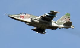 Wojska ukraińskie zestrzeliły w Donbasie atakującego Su-25 (WIDEO)