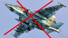 Su-25 próbował strzelać z bliska. Spłonął w stepie
