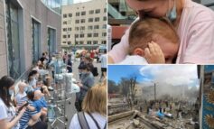 Moment, w którym rosyjscy zbrodniarze zaatakowali szpital dziecięcy w Kijowie (WIDEO)