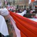 Białoruska demonstracja z okazji Dnia Wolności, Warszawa, 2023. Zdjęcie: Andrew Keymaster, Unsplash.com