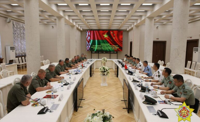 Na Białoruś przybyło dowództwo chińskiej armii