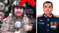 Reporter pytał, ruski major odpowiadał, a ukraiński pocisk leciał, leciał…