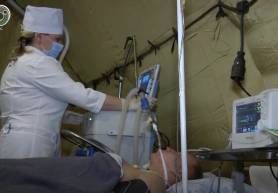 „Na wszelki wypadek”. Białoruś wysłała na granicę szpital polowy