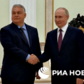 Premier Węgier Viktor Orban w czasie wizyty w Moskwie w lipcu tego roku / screen RIA Novosti