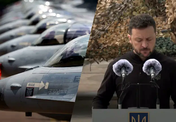 Ukraina dostała F-16 z "niespodziankami" w środku