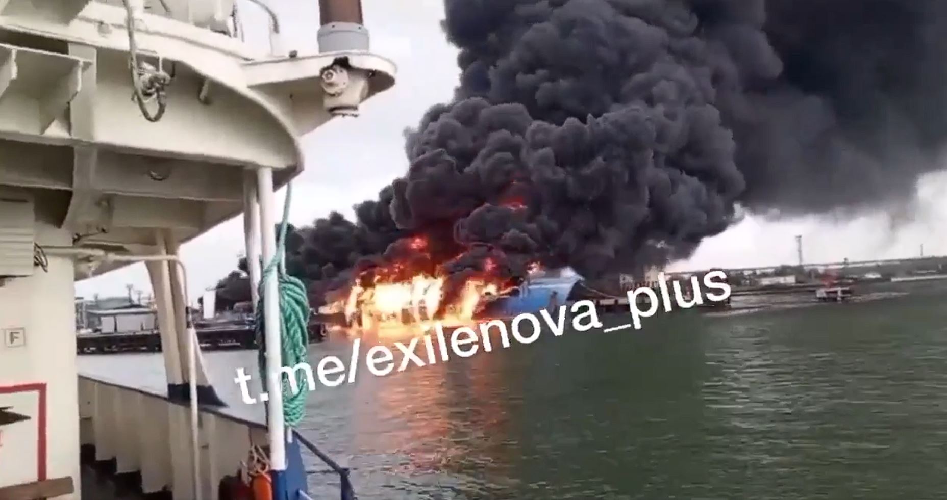 prom ropa pożar 22 sierpnia