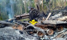 Śmigłowiec zniszczył kolumnę wojska! Własną… (FOTO)