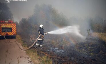 Rosjanie podpalają lasy na Ukrainie