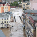 Zalany Most Żelazny w Kłodzku
