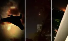 Białoruś: Shahedy spadły na domy w Homlu! (WIDEO) Białoruś: Shahedy spadły na domy w Homlu! (WIDEO)