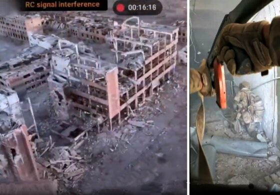 Piekło wojny! Porażające kadry zdobycia fabryki w Wołczańsku (WIDEO)