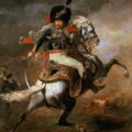 Théodore Géricault, Oficer szaserów gwardii cesarskiej