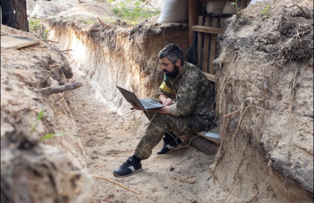 Szef UIPN Anton Drowbycz. Fot:  Konstantyn Poliszczuk/war.ukraine.ua