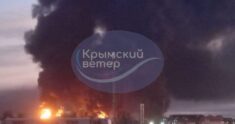 Krym w ogniu. Płonie magazyn ropy (WIDEO) Krym w ogniu. Płonie magazyn ropy (WIDEO)