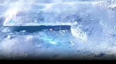 Wejście smoka do rosyjskiej kwatery wojskowej (WIDEO)