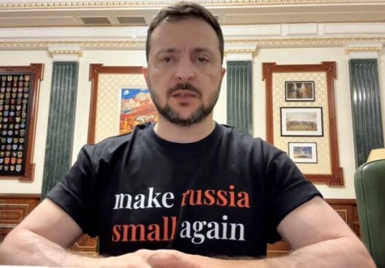 "Make russia small again"! Zełenski doprowadził Kreml do histerii (WIDEO)