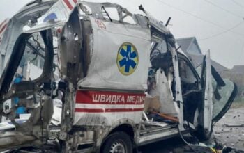 Bestialstwo Rosjan! Oto, co zrobili z karetką przewożącą rannych cywilów