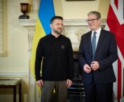 Co ze wsparciem Ukrainy? Brytyjski premier o nuklearnym szantażu Putina