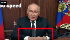 Dłonie Putina przez 8 minut ani drgnęły! A potem nagle… (WIDEO)