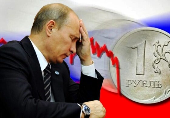 Putin strzelił swoją rakietą w rosyjskiego rubla!