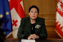 Prezydent Gruzji odmówiła opuszczenia urzędu po zakończeniu kadencji