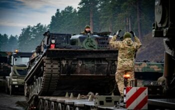 Polska wysłała na Łotwę czołgi Leopard 2