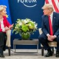 Von der Leyen i Donald Trump