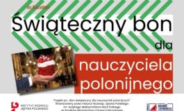 „Bon świąteczny dla nauczycieli polonijnych”. Dyrektorze szkoły, to ostatni moment!