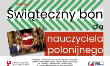 „Bon świąteczny dla nauczycieli polonijnych”. Dyrektorze szkoły, to ostatni moment!