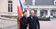 Tusk we Lwowie apeluje do Zachodu: Przestańcie spekulować o możliwej przegranej Ukrainy