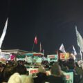 Protest w Seulu przeciwko wprowadzeniu stanu wojennego