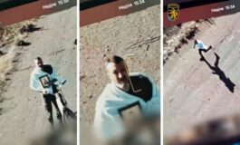 Jak trwoga, to do... drona? Rosjanin poddał się bardzo pobożnie (WIDEO)