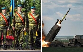 Ustawili się uroczyście w szeregu, by powitać... HIMARS-a!