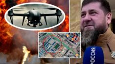 Ukraiński dron zrobił Kadyrowowi pobudkę! (WIDEO)