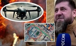 Ukraiński dron zrobił Kadyrowowi pobudkę! (WIDEO)