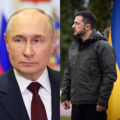 Putin i Wołodymyr Zełenski