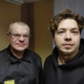 Wiktor Babaryka i Roman Protasiewicz. Zdj. Roman Protasiewicz - Telegram
