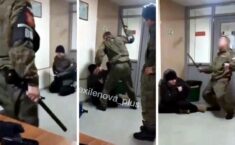 Biją rannych Rosjan pałką i rażą paralizatorem! Rozkaz generała… (WIDEO 18+)