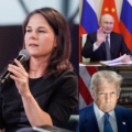 Annalena Baerbock, Putin i Trump