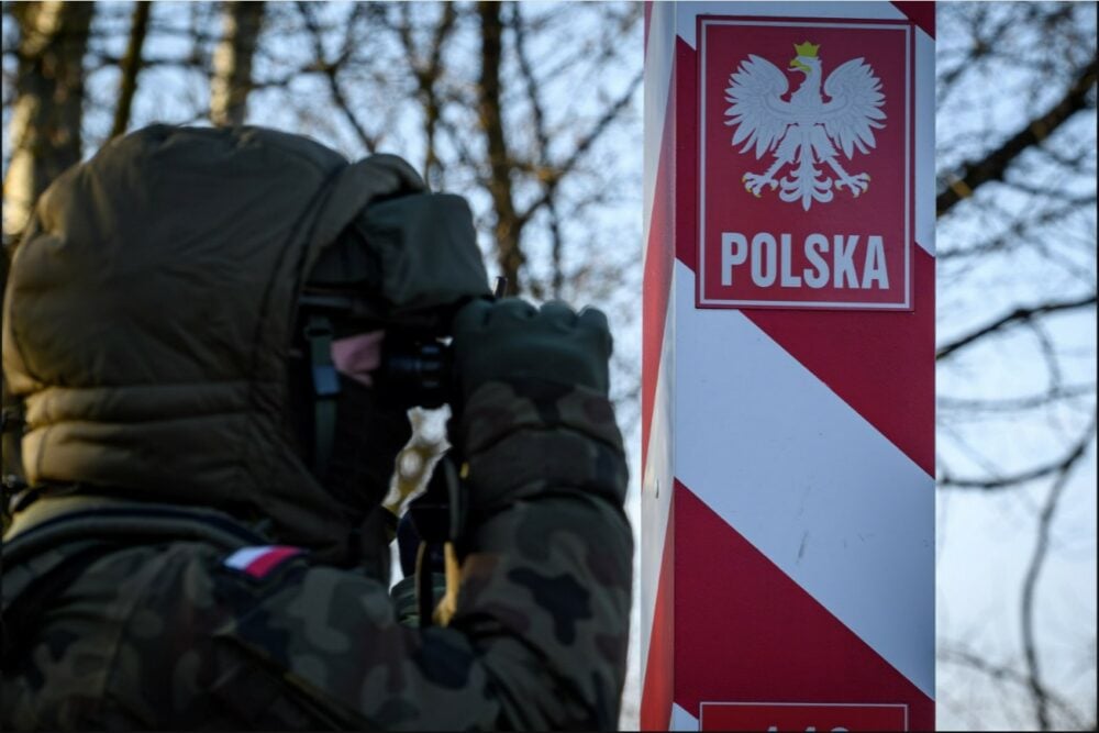 Granica polsko - białoruska. Fot: 12 Szczecińska Dywizja Zmechanizowana