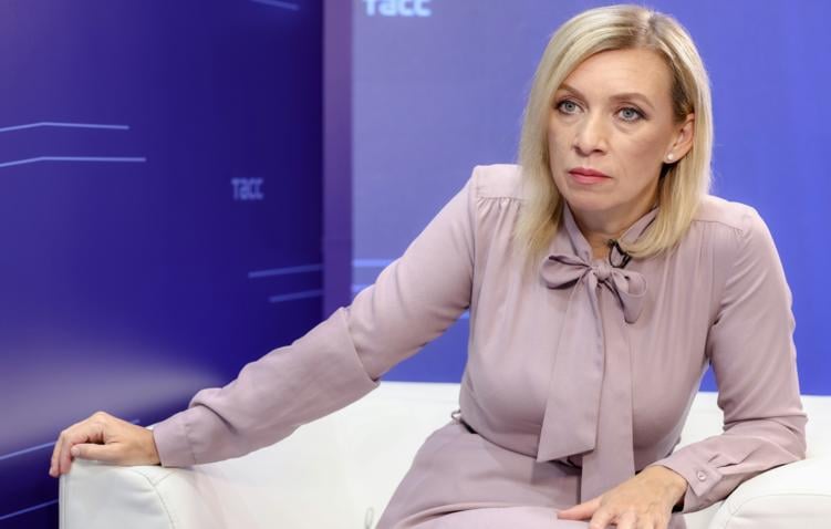 Maria Zacharowa fot. TASS/MSZ Federacji Rosyjskiej