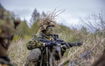 Jest pierwszy kraj NATO, który deklaruje obronę Ukrainy w razie ponownego ataku Putina