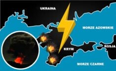 W Krym uderzyły w nocy potężne fale! Ale nie morskie…