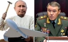 Szlachetny Putin! Ogłasza, że strąca własne drony, by nie krzywdziły Ukrainy