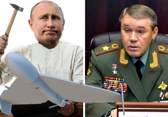 Szlachetny Putin! Ogłasza, że strąca własne drony, by nie krzywdziły Ukrainy