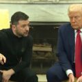 Spotkanie prezydenta Donalda Trumpa z prezydentem Ukrainy Wołodymyrem Zełenskim w Gabinecie Owalnym, Fot: PrtSc/ edition.cnn.com
