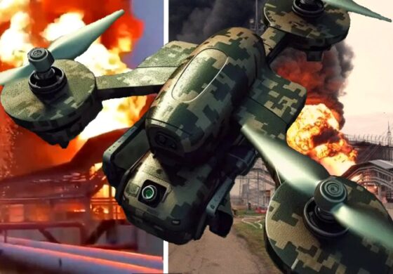 Główny terminal ropy płonie! Tyle w temacie "niebombardowania energetyki" (WIDEO)