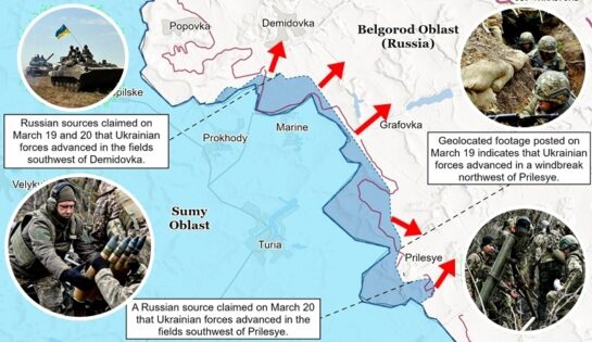 Ofensywa Ukrainy na Biełgorod: Demidowka w gruzach! Przerwali obronę Rosjan