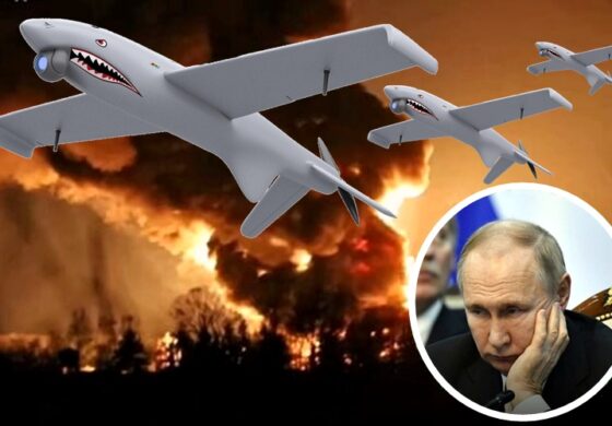 Noc płonących rafinerii! Największy atak od początku wojny