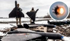 Ukraińskie Shahedy weszły do akcji! Ale pierwszy strącony… (WIDEO)